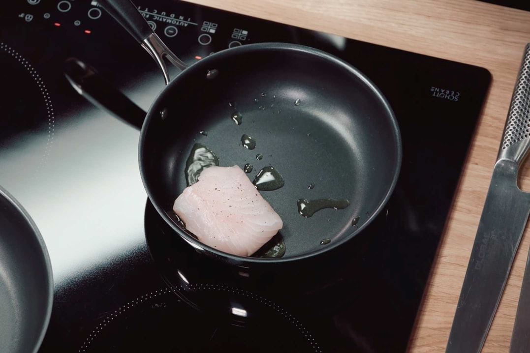 Lancer la cuisson du poisson