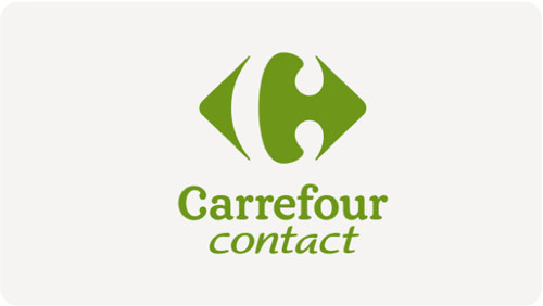 Logo Carrefour Contact