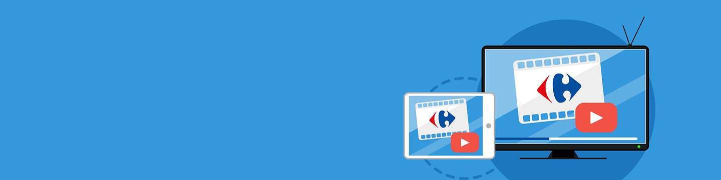 campagnes TV Carrefour Youtube