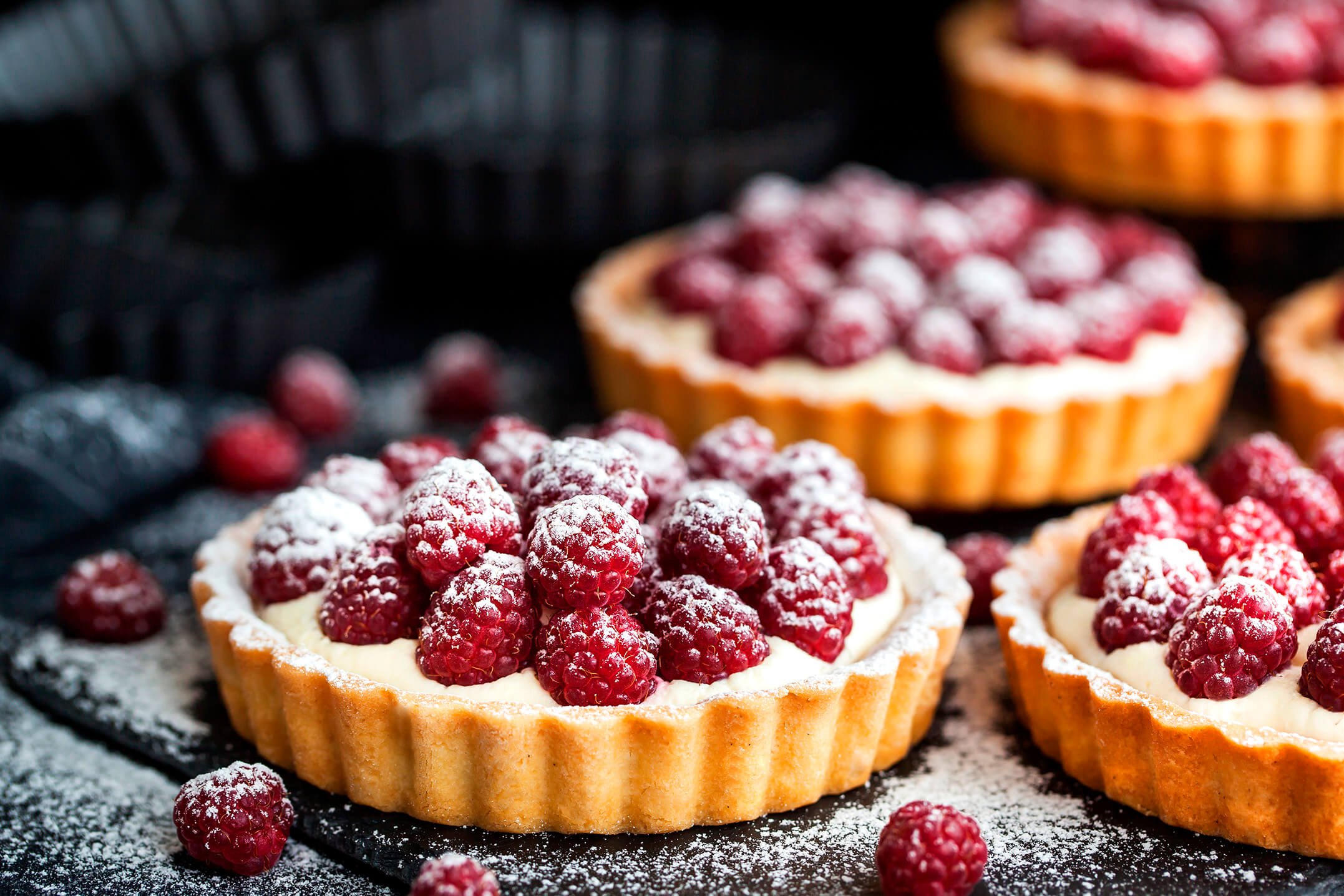 300 tartes fines englouties