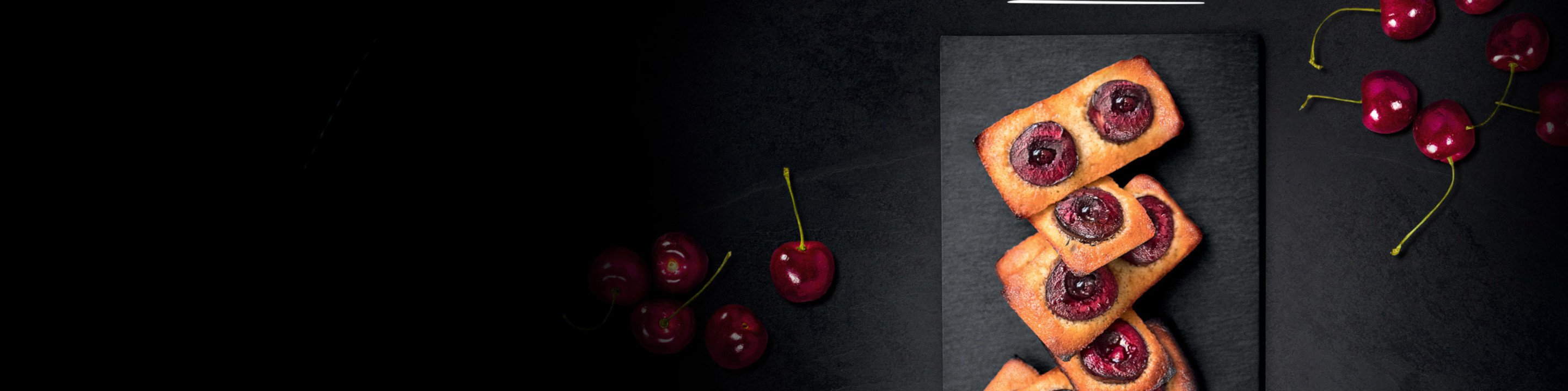 Financiers à la cerise