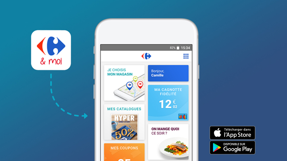 Téléchargez l'application Carrefour & Moi gratuitement