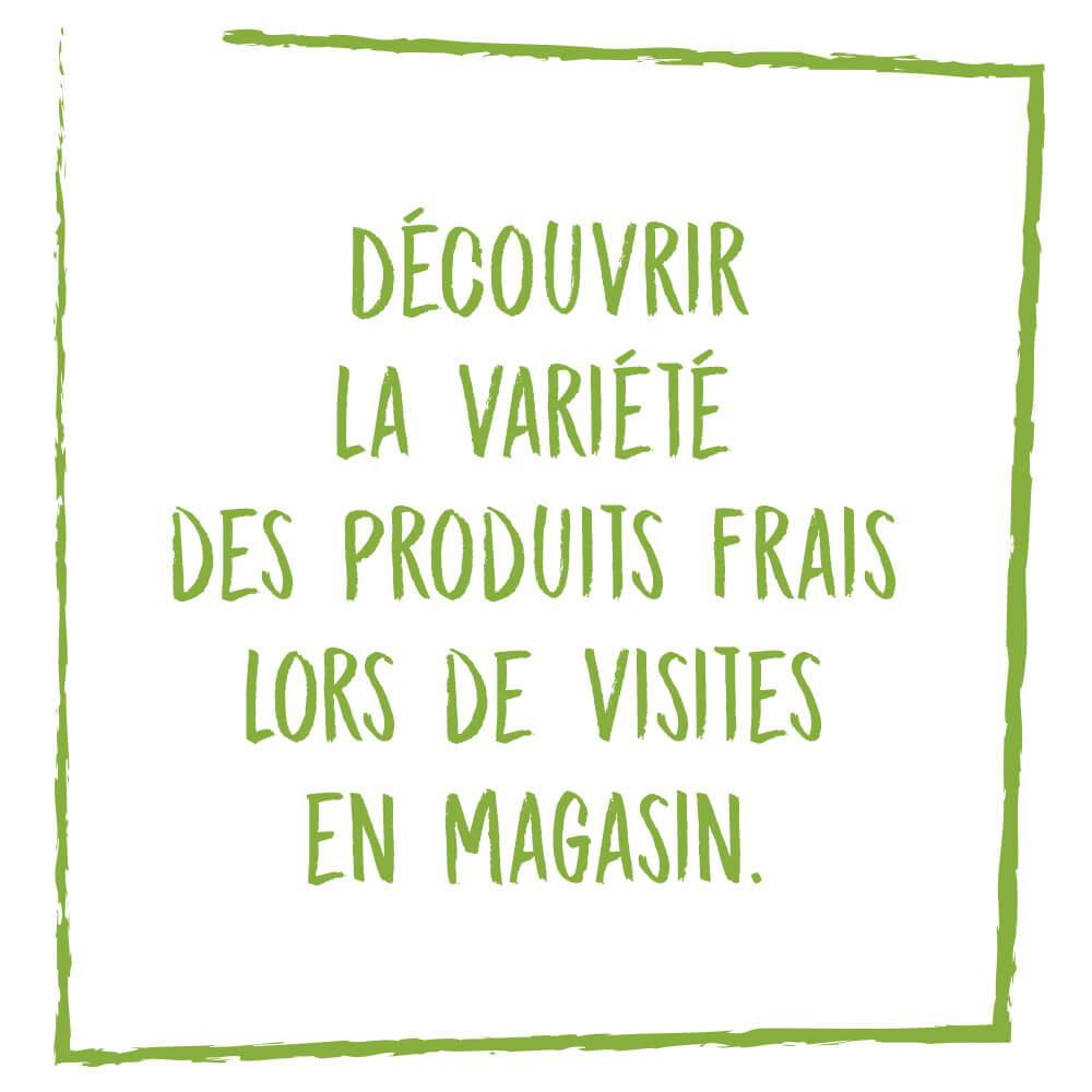 Découvrir la variété des produits frais