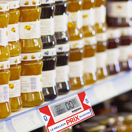 Carrefour produits blancs repérage facile