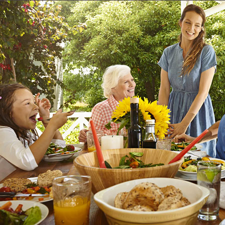 manger végétarien famille carrefour
