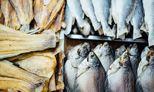 Diversification des produits de la mer