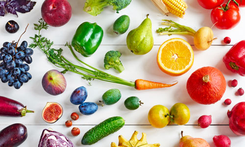 Des fruits et légumes de saison