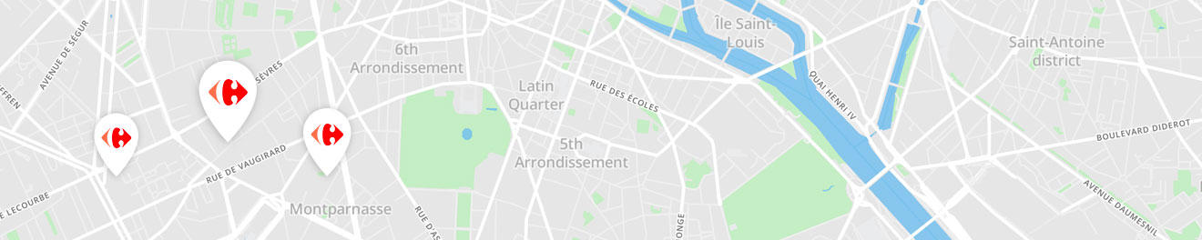 Retrouvez la liste des magasins proches de chez vous !