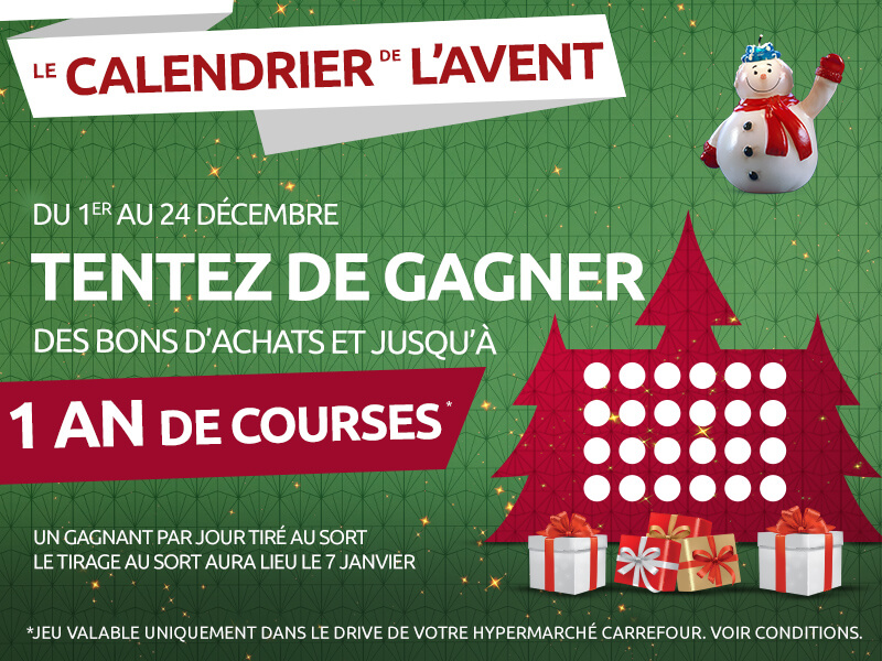 calendrier de l'Avent