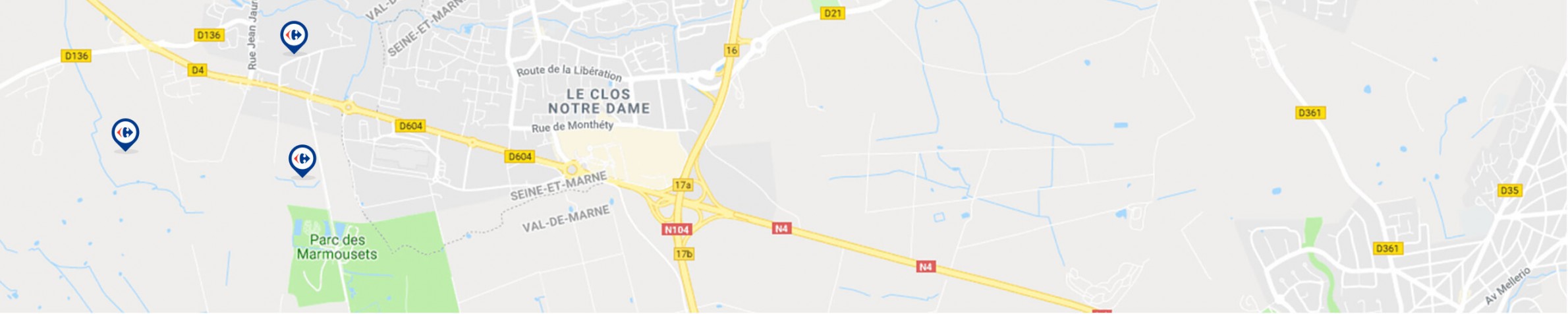 La liste des magasins proches de chez vous !