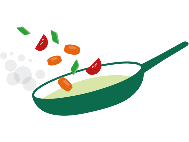 Préparez vos recettes