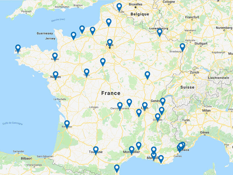 Une couverte nationale