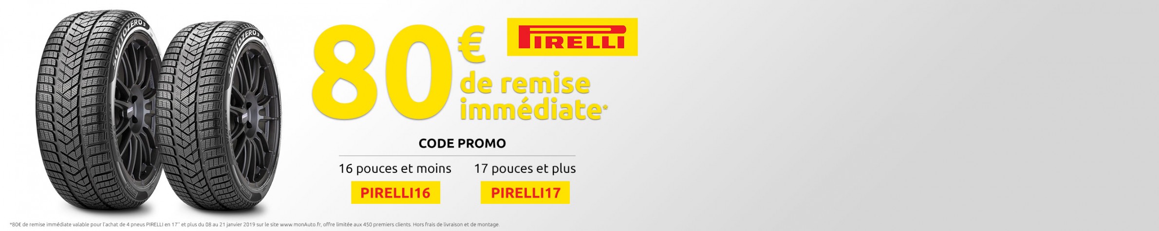 Offre offre Pirelli