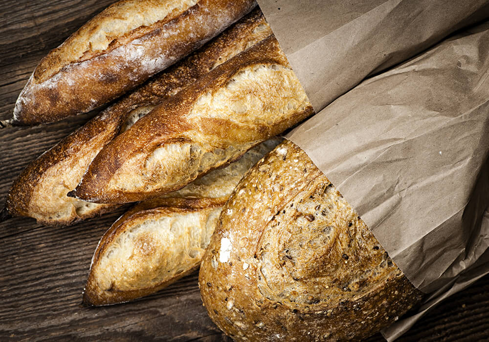 Les baguettes et pains Filière Qualité Carrefour.