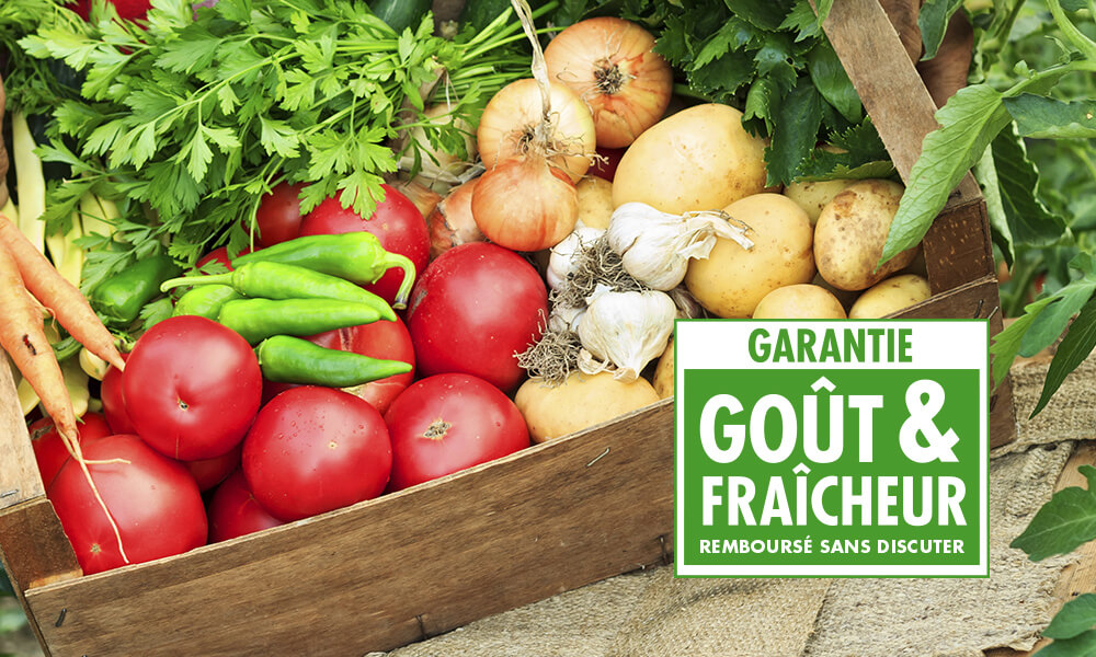 Garantie Goût et fraicheur carrefour