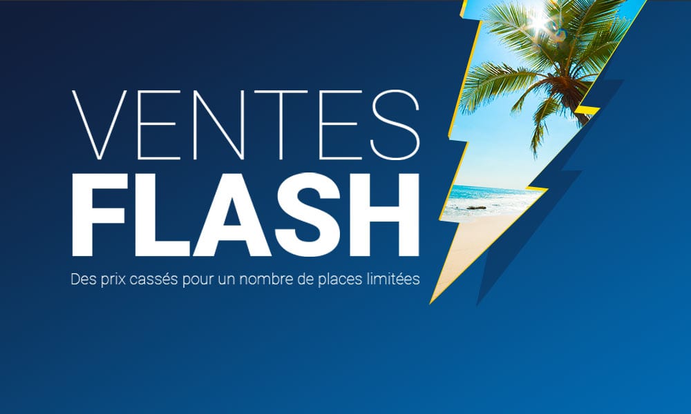 Ventes Flash avec Carrefour Voyages