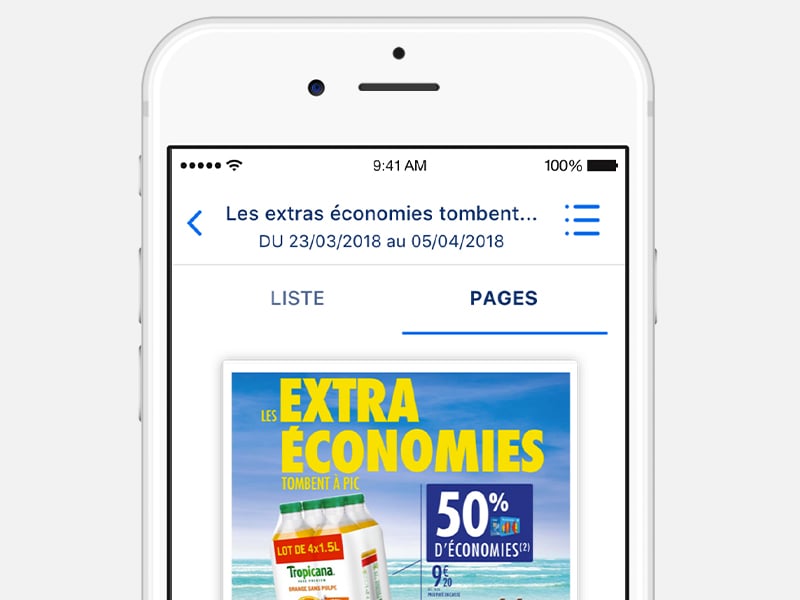 Vos catalogues - App Carrefour