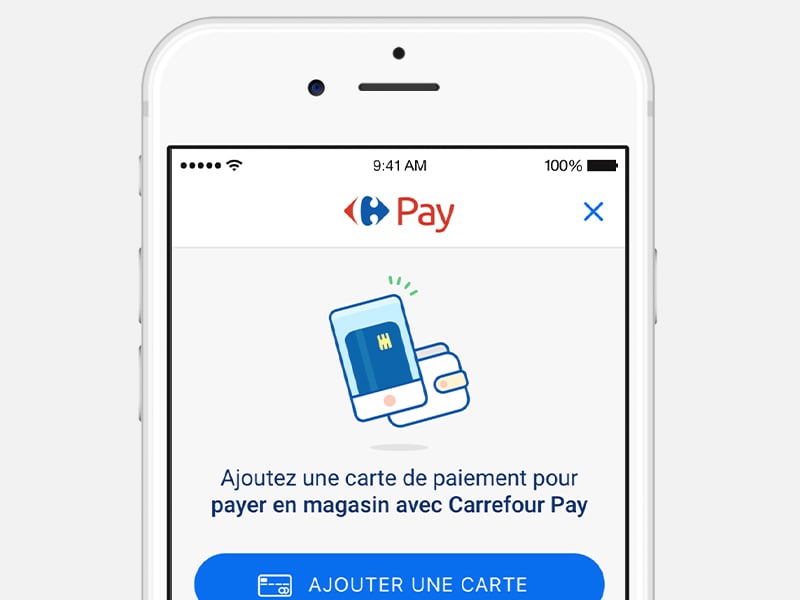 Votre paiement mobile - App Carrefour