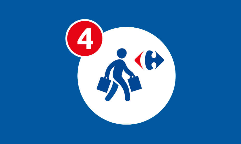 Courses en ligne Livraison à Domicile et Retrait Drive avec Carrefour