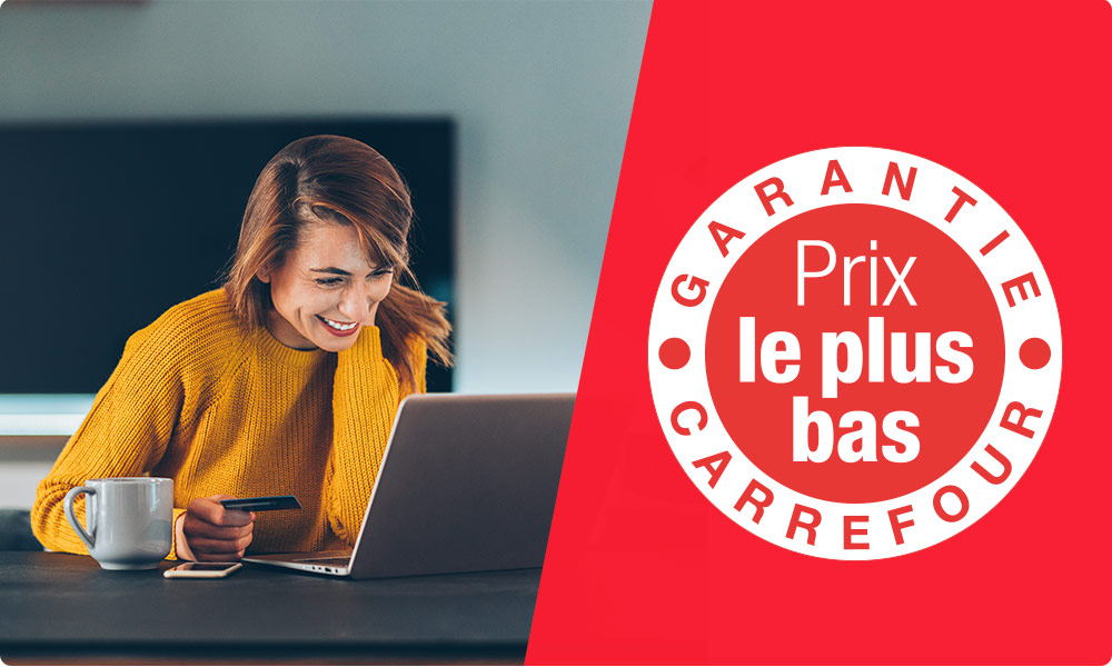 Les prix les plus bas Carrefour
