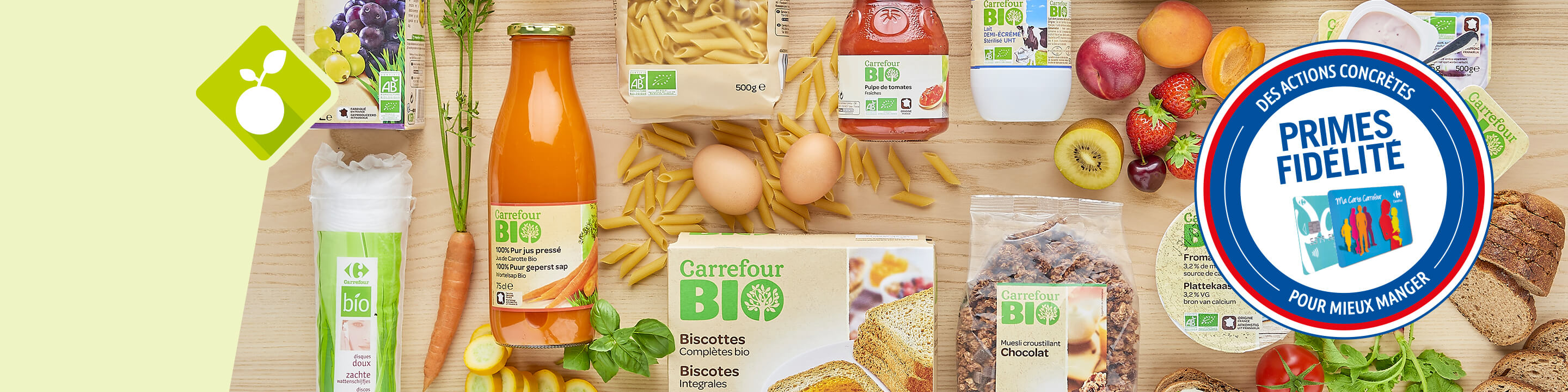 Prime bio Carrefour