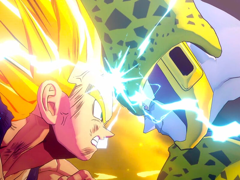 Element de Hub Ne combattez pas seulement comme les guerriers Z, vivez comme eux ! LP Dragon Ball Z Kakarot NA PE