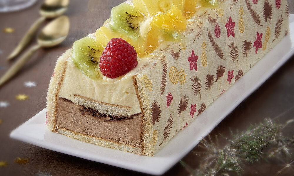Bûche exotique 6P