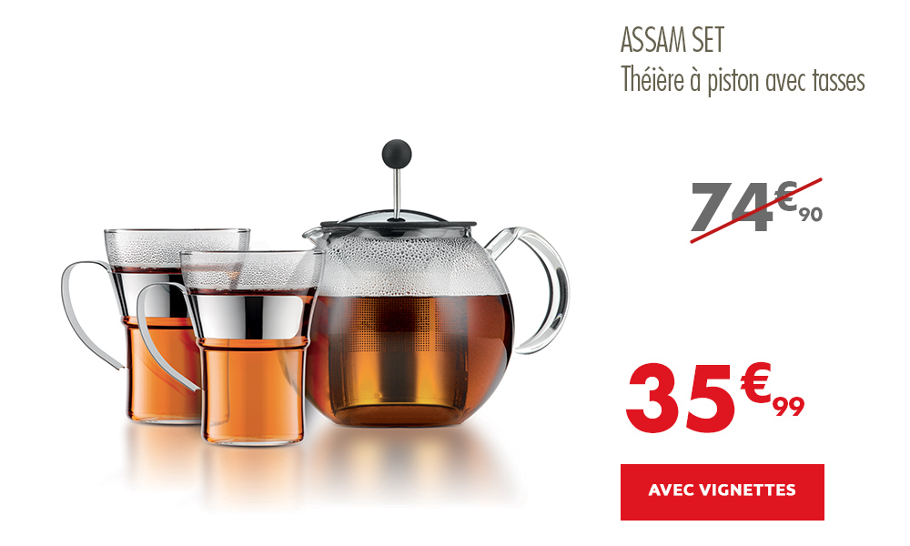 Théière à piston avec tasses - Bodum