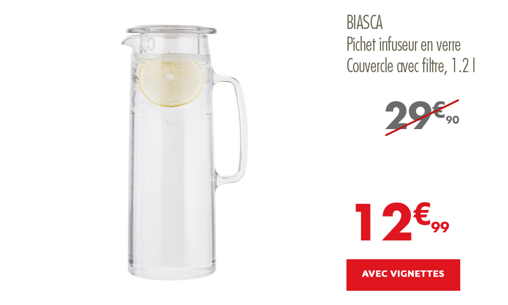 Pichet infuseur en verre - Bodum