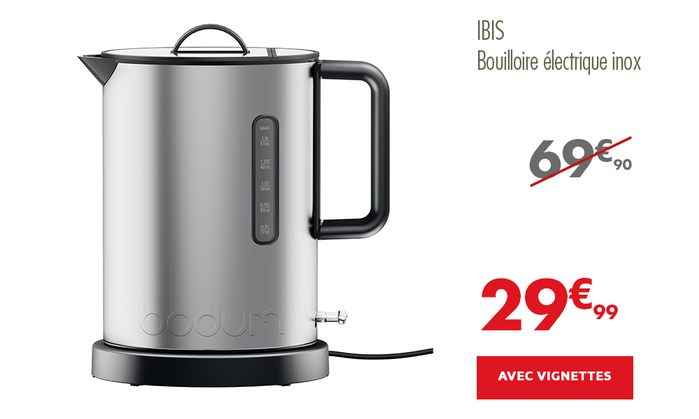 Bouilloire électrique inox - Bodum
