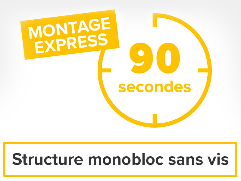 Montage express 90 secondes Barbecue Hyba
