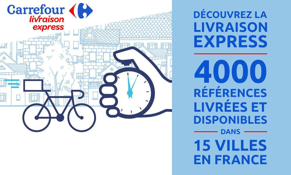 Découvrez la livraison express
