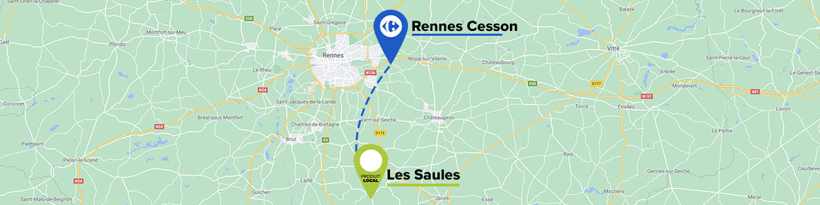 carte producteur les Saules
