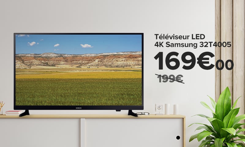 Téléviseur LED 4K Samsung 32T4005