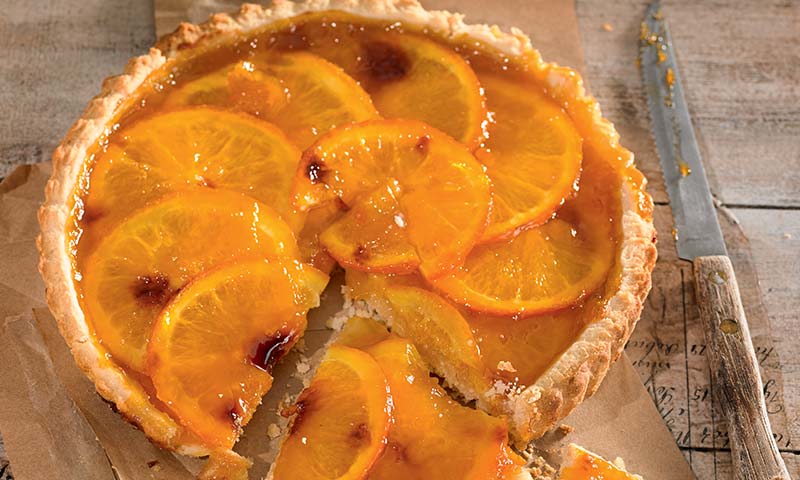 Tarte à l'orange