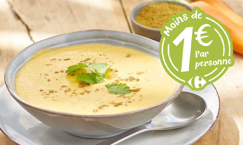 Velouté carotte coco
