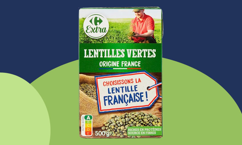 Lentilles vertes