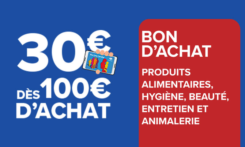 Bons d'achat - Carrefour.fr