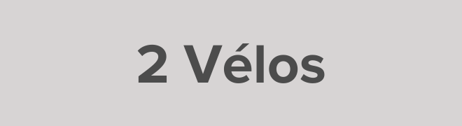 2 vélos