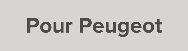 Pour peugeot