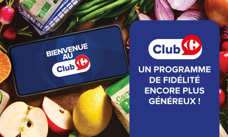 Club Carrefour, un programme de fidélité encore plus généreux ! 