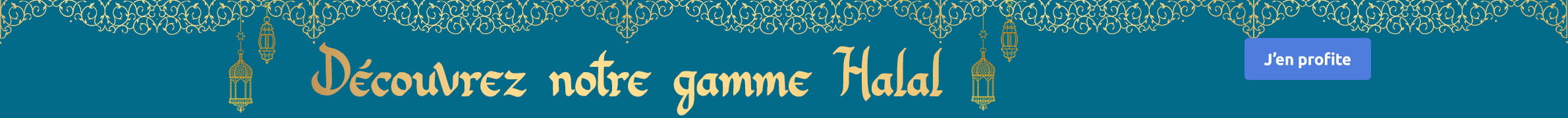 Découvrez notre gamme Halal