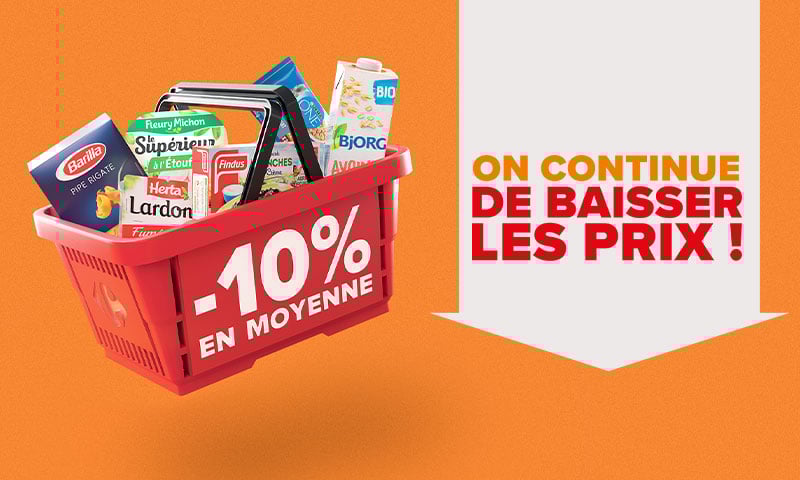 On continue de baisser les prix !
