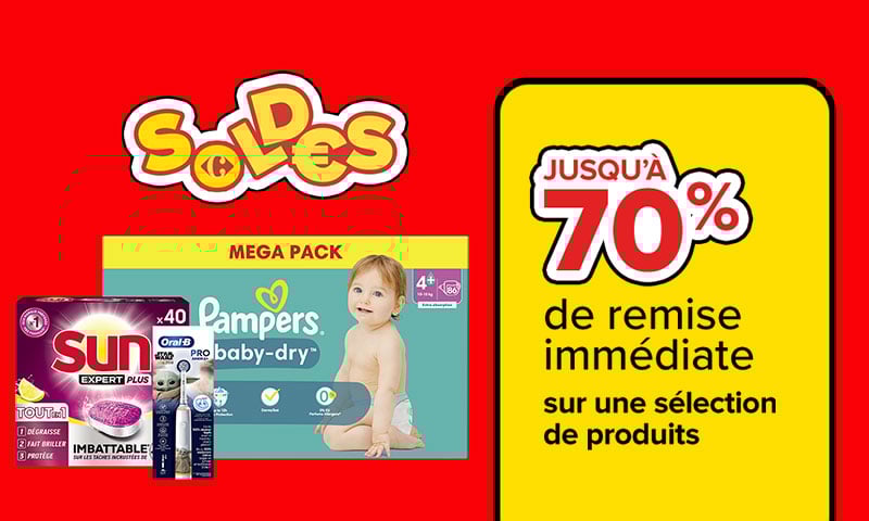 Jusqu'à 70% de remise 