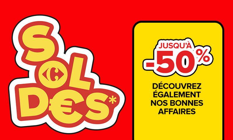 Jusqu'à 50% et découvrez également nos bonnes affaires
