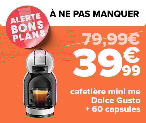 39€99 la cafetière mini me