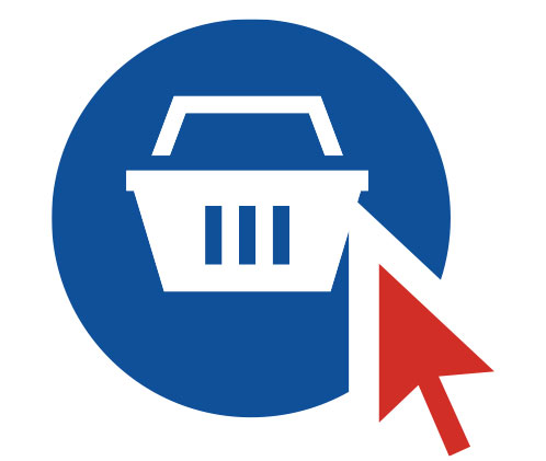 Faites vos courses sur le web ou l'application Carrefour