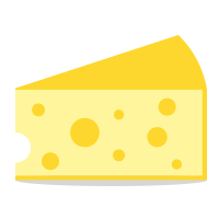 morceau de gruyère