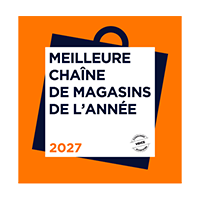 Logo Meilleure chaîne de magasins de l'année 2027