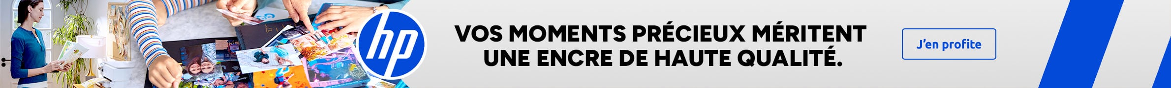 Découvrez nos cartouches d'encre HP